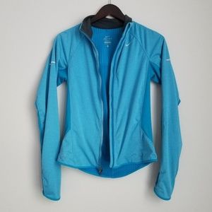 nike dri fit running jacket women's